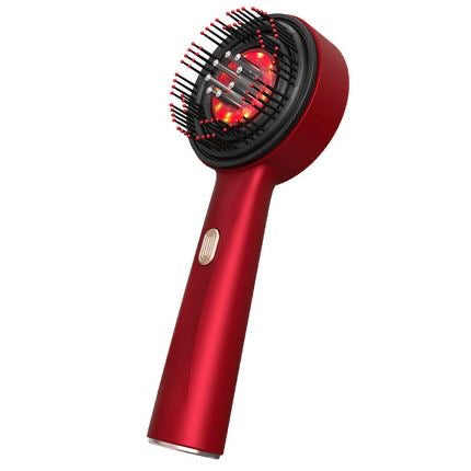 Brosse électrique massante avec lumière LED – stimulation du cuir chevelu